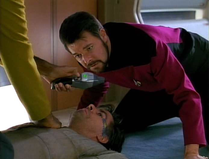 The Hunted, TNG S3 E11 reviewed