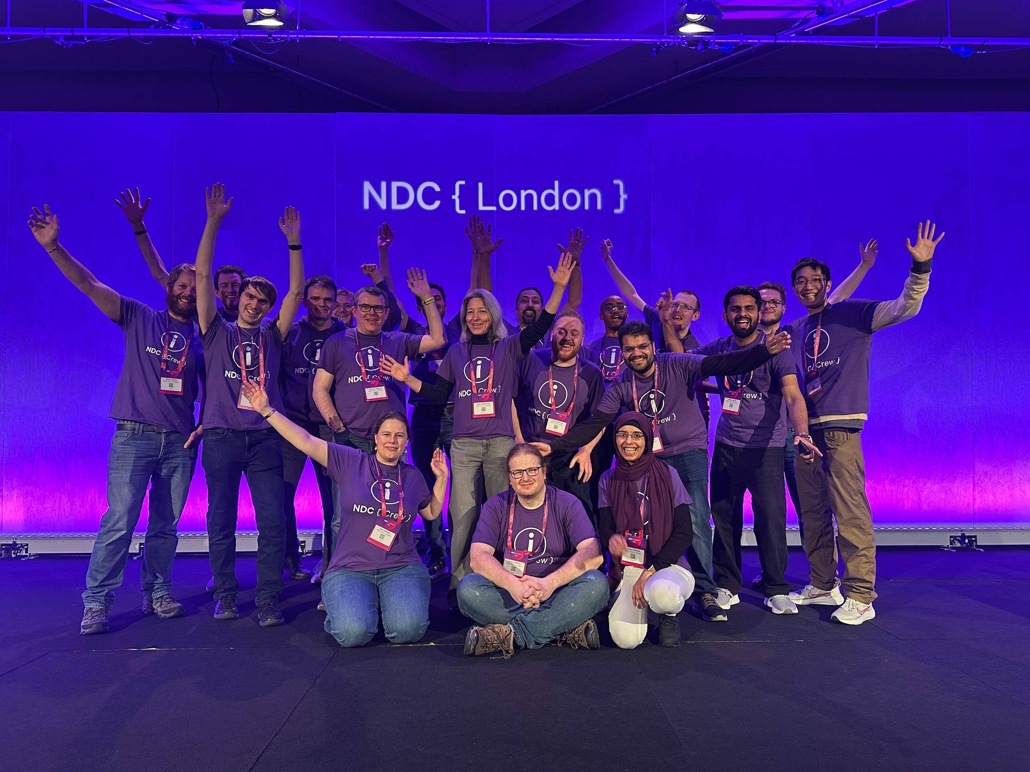 The Awesome Volunteer Team at NDC London